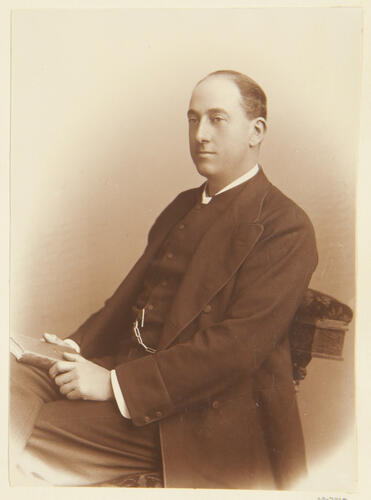 The Revd. Archibald Knollys. [Album: Photographic Portraits, vol. 7/65 1892-1898]