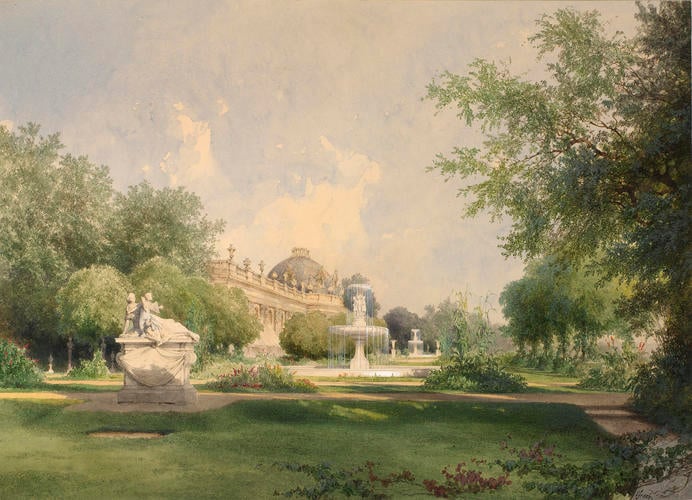 The gardens at Sanssouci