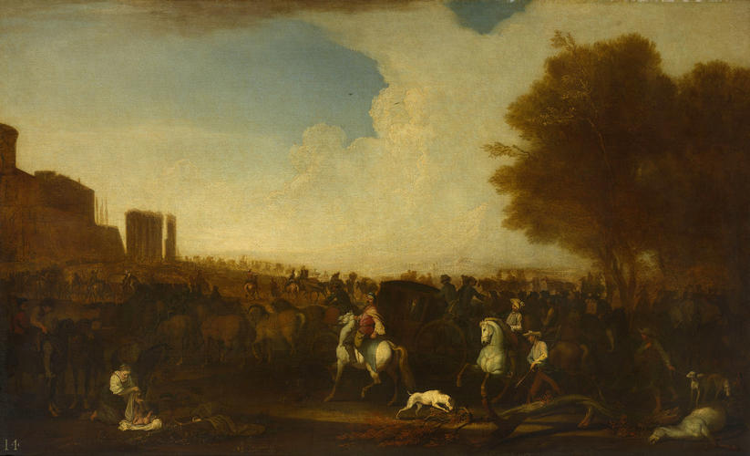 Entry into a Town after a Battle