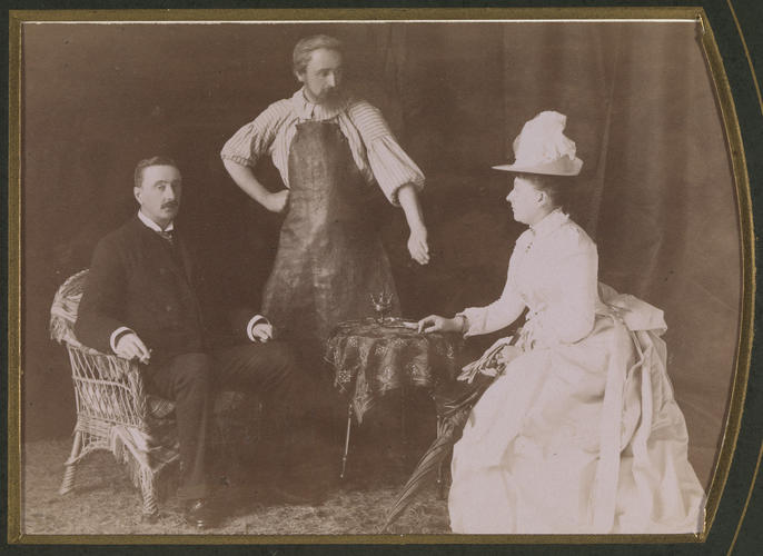 Balmoral Tableaux-Vivants 5th Oct 1889: 'Used up' a comedy in two acts