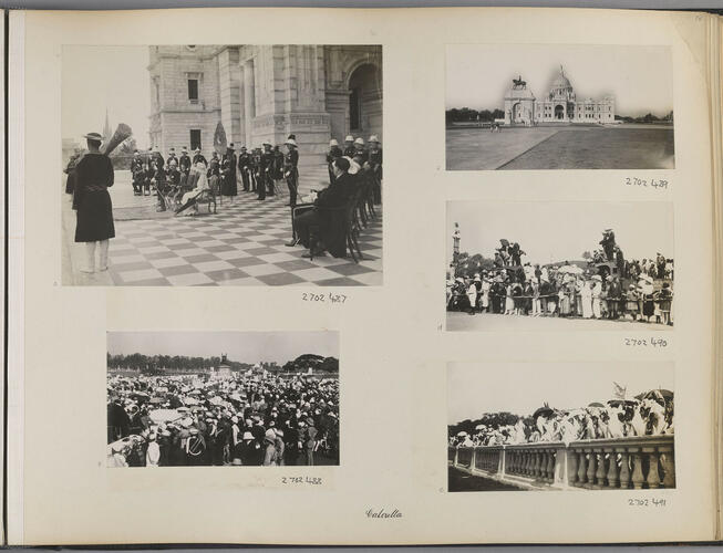 Prince Edward of Wales opens the Victoria Memorial, Kolkata: Edward, Prince of Wales. Royal Tour of India, 1921-1922