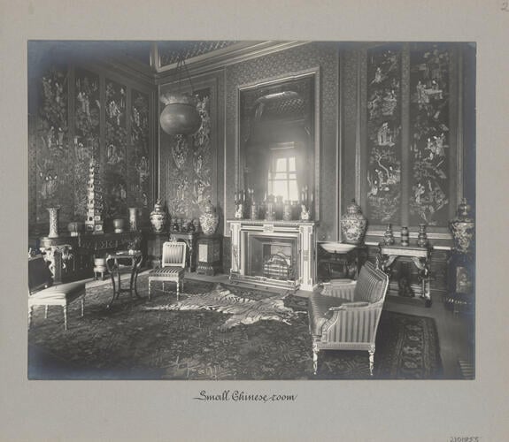 Small Chinese Room. [King Edward VII Rooms, Buckingham Palace, 1902-1910]