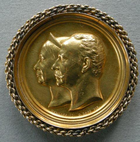 Germany (Saxe-Weimar). Golden Wedding of the Grand Duke Carl Alexander and Princess Sophia of the Netherlands Germany (Saxe-Weimar). Golden Wedding of the Grand Duke Carl Alexander and Princess Sophia of the Netherlands