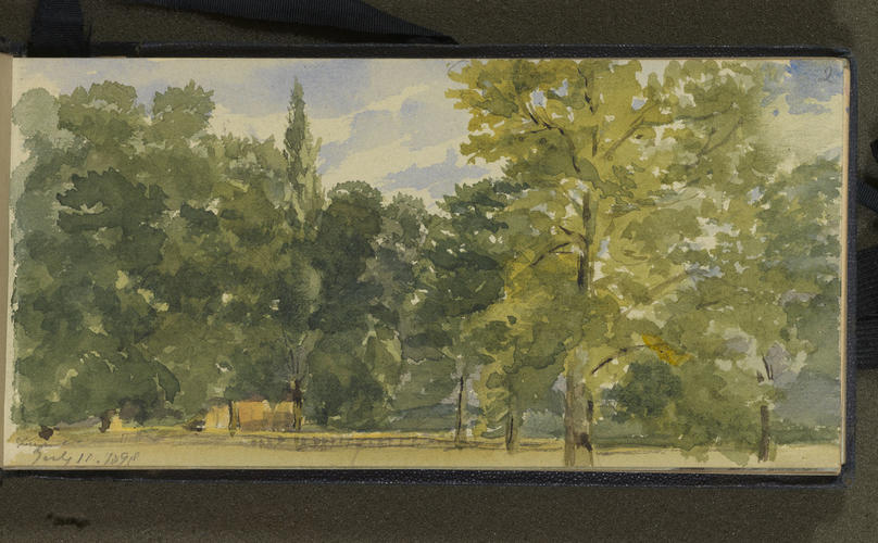 Master: Queen Victoria's Sketch Book 1878-1879
Item: Frogmore