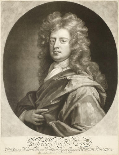 A self-portrait of Sir Godfrey Kneller A self-portrait of Sir Godfrey Kneller