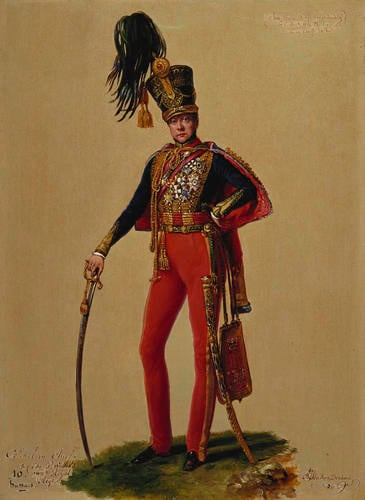 Lieutenant-General The Marquess of Londonderry (1778-1854), GCB, GCH, Colonel, 10th (The Prince of Wales's Own) Royal Hussars