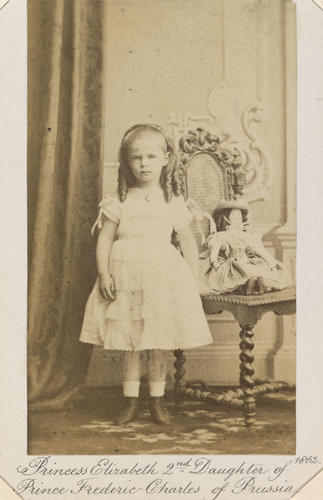 Princess Elisabeth Anna, Hereditary Grand Duchess of Oldenburg (1857-1895), when Princess Elisabeth Anna of Prussia Princess Elisabeth Anna, Hereditary Grand Duchess of Oldenburg (1857-1895), when Princess Elisabeth Anna of Prussia