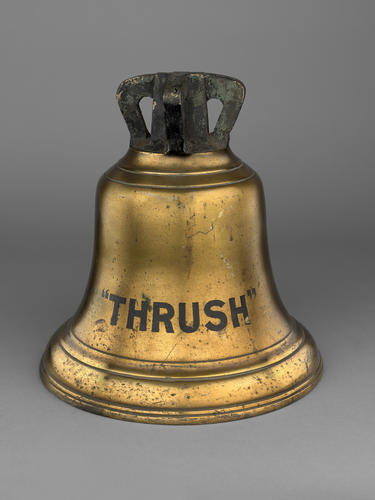 HMS Thrush bell HMS Thrush bell