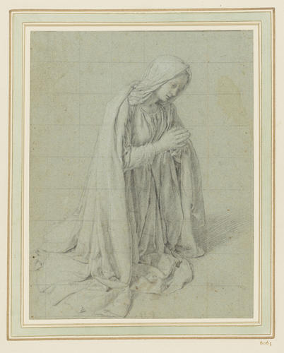 The Adoration of the Shepherds: a study for the Madonna The Adoration of the Shepherds: a study for the Madonna