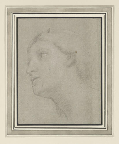 The head of a woman The head of a woman