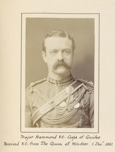 Colonel Sir Arthur George Hammond (1843-1919)