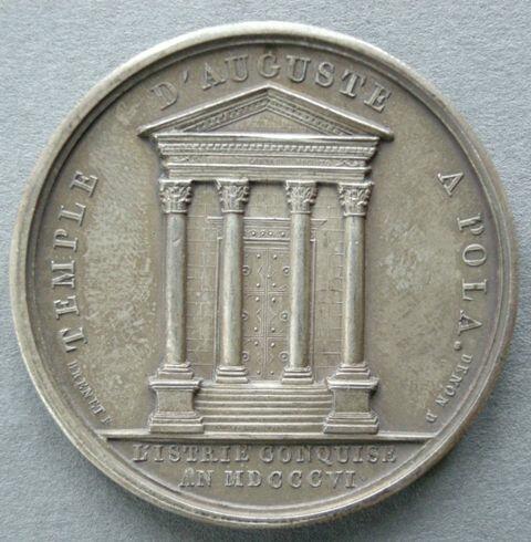 France. Medal commemorating the Conquest of Istria, 1806