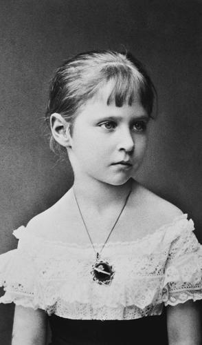 Alexandra Feodorovna, Empress of Russia (1872-1918) when Princess Alix of Hesse
