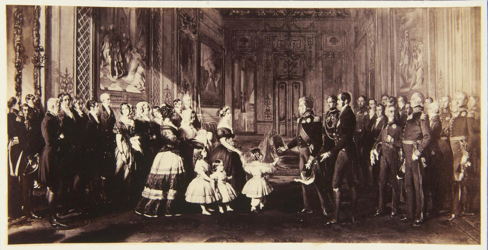 'Reception of the King of the French at Windsor by Queen Victoria and the Royal Children'