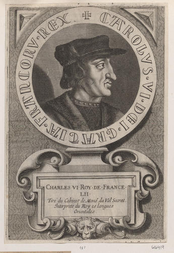 CHARLES VI ROY DE FRANCE CHARLES VI ROY DE FRANCE
