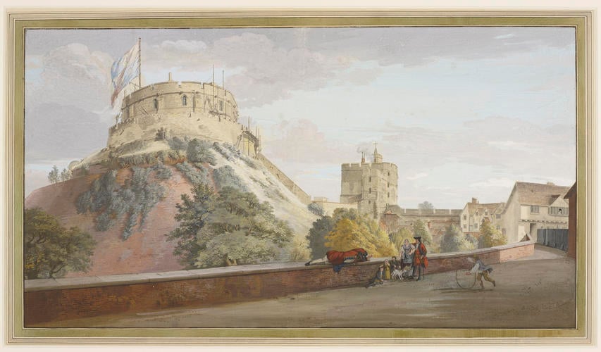 View of the Round and Devil's Towers, Windsor Castle View of the Round and Devil's Towers, Windsor Castle