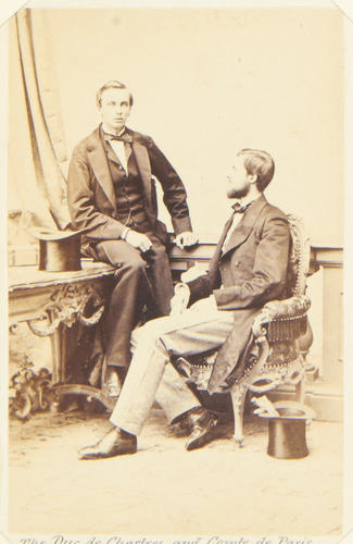 Robert, Duke of Chartres (1840-1910) and Louis Philippe, Count of Paris (1838-94) Robert, Duke of Chartres (1840-1910) and Louis Philippe, Count of Paris (1838-94)