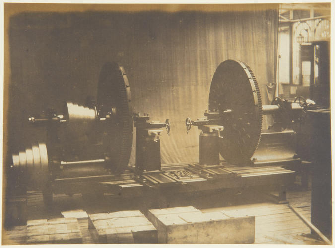 'Lathe for railway wheels'