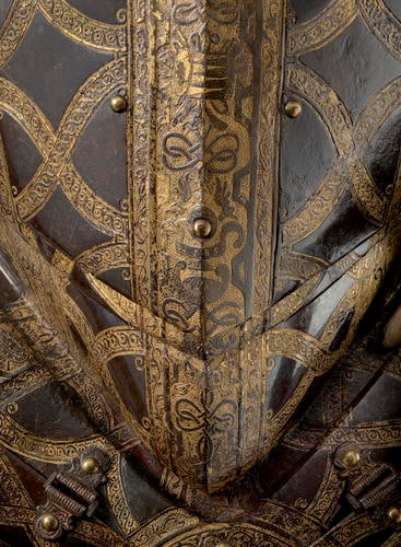 Armour garniture of Sir Christopher Hatton for the field, tourney, tilt and barriers Armour garniture of Sir Christopher Hatton for the field, tourney, tilt and barriers