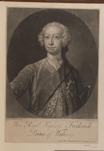 His Royal Highness Frederick Prince of Wales &c