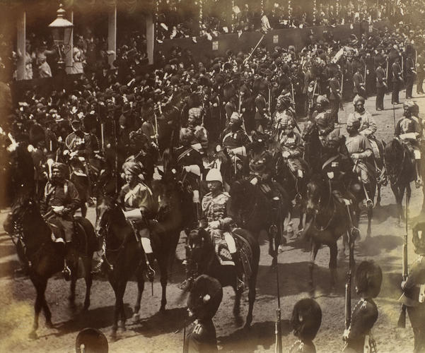 Queen Victoria's Indian Escort for the 1887 Jubilee Procession
