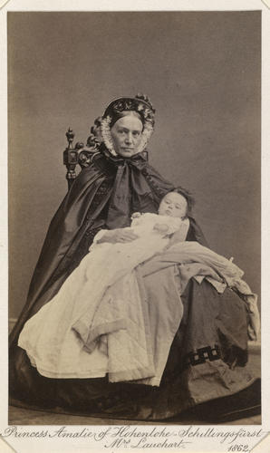 Princess Amalie of Hohenlohe-Schillingfurst (1821-1902), when Mrs Lauchert