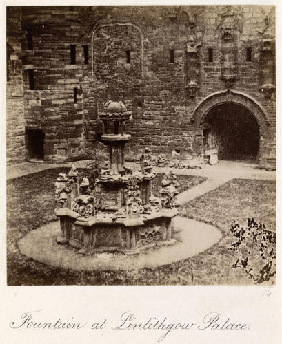 Fountain at Linlithgow Palace