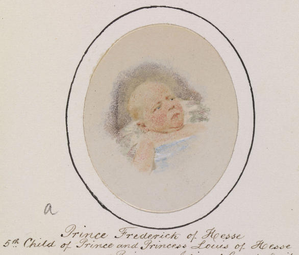 Prince Friedrich of Hesse & by Rhine (1870-3)