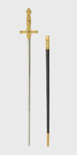 Sword used by George IV at his coronation