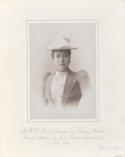Helena, Princess Christian of Schleswig-Holstein, 1893 [in Portraits of Royal Children Vol. 41 1893-1894]