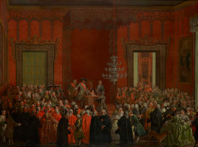 Charles III Abdicating the Throne of Naples