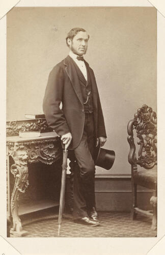 Male member of the Royal Household. [Royal Household Portraits. Volume 54. ]