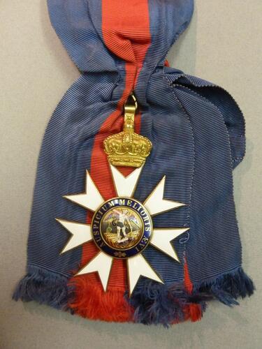 Order of St Michael & St George. The Duke of Connaught's Investiture G. C. M. G. Badge
