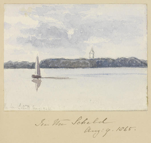 Master: SKETCHES FROM NATURE V. R. 1865 TO 1867
Item: In the Scheld[e]
