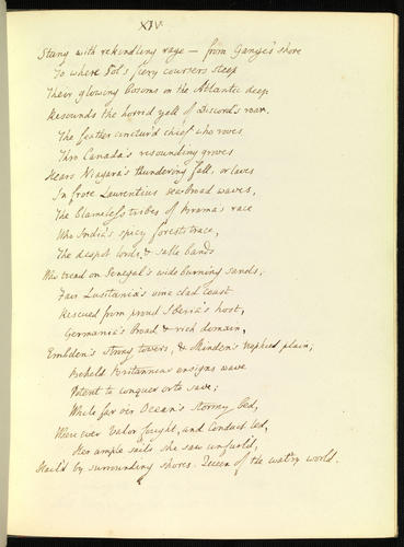 Carmen seculare for the year 1800 Carmen seculare for the year 1800