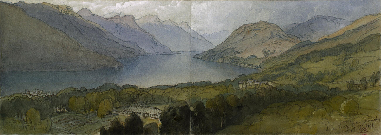 Loch Long, seen from Finart
