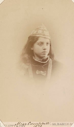 Miss Campbell. [Photographs, English Portraits. Volume 70. ]