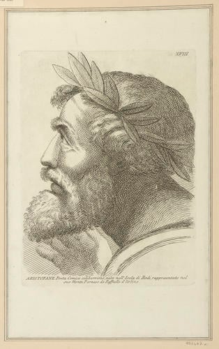 Master: Set of twenty-four heads from the 'Parnassus'
Item: Head of a poet [from the 'Parnassus']