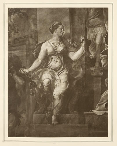 Allegorical figure of Temperance [from the Sala di Costantino]
