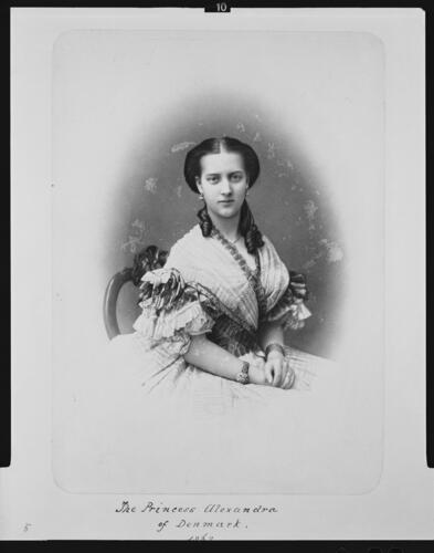 Princess Alexandra of Denmark, 1862 [Photographic Portraits Vol. 4/62 1861-1876]