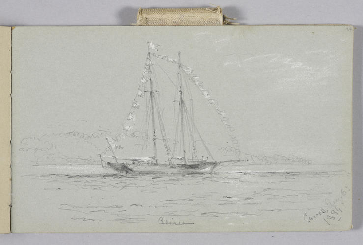 Master: Queen Alexandra's Sketch Book, 1884 - 1886
Item: Aline