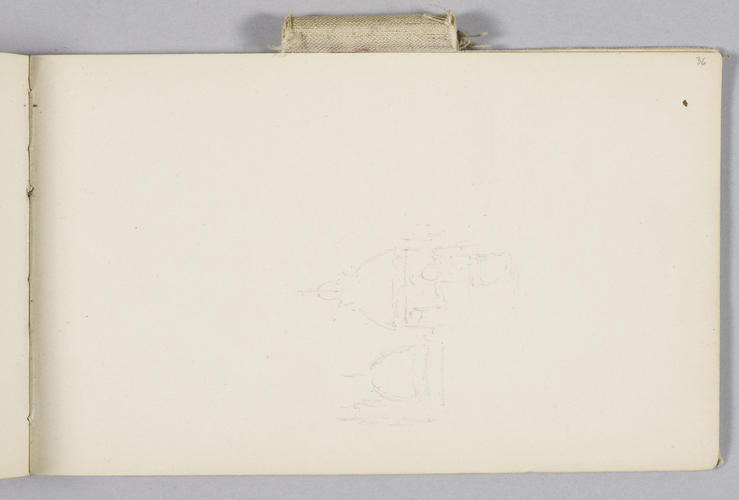 Master: Queen Alexandra's Sketch Book, 1884 - 1886
Item: A cathedral