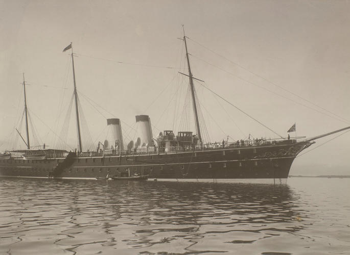 Russian Imperial Yacht Standart in the Bay of Reval, 1908 Russian Imperial Yacht Standart in the Bay of Reval, 1908