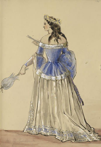 Master: Princes' and Princesses' drawings: Album 8
Item: A medieval princess Master: Princes' and Princesses' drawings: Album 8
Item: A medieval princess