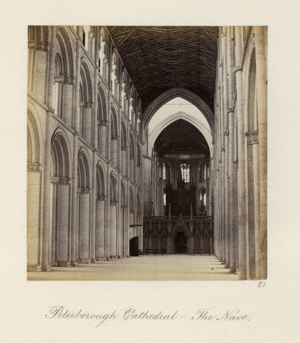 Peterborough Castle - the nave