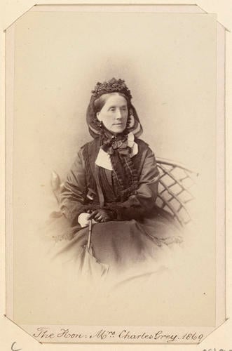 The Hon. Mrs Charles Grey. 1869. [Royal Household Portraits. Volume 55. ]
