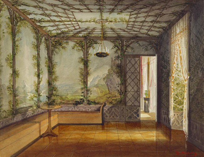 The Rosenau: the Painted Cabinet