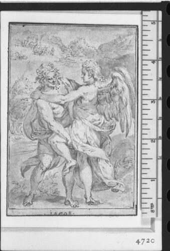 Jacob wrestling with the Angel