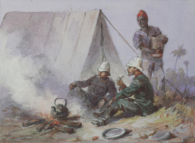 Bivouac in Egypt