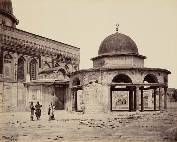 Mosque of Omar [Dome of the Chain, at the Dome of the Rock, Jerusalem]